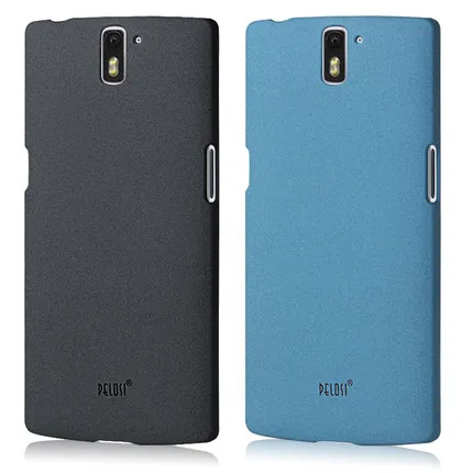 

Free Shipping PELOSI oneplus one case ultra thin sandstone case back hard shell frosted cover for oneplus one A0001 1+ Phone