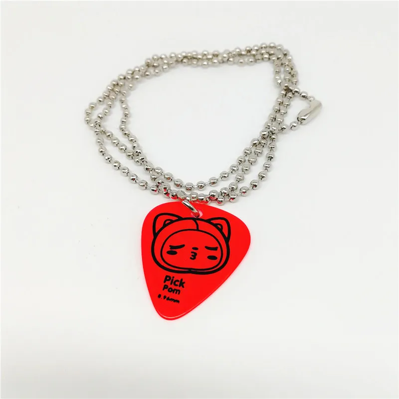 Лиса Али дизайн гитары медиаторы ожерелье с цепочкой из бисера известный бренд дизайн электрические медиаторы для акустической гитары украшения