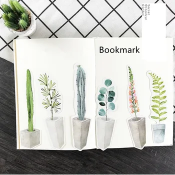 

30 pcs Secret garden Botanical bookmarks for book marker Paper bookmark Scrapbook Office School supplies marcador livro DC751