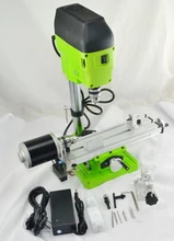 220V Mini Lathe Machine DIY Wood Lathe Mini Bench Drill for Wood Plastic 480W