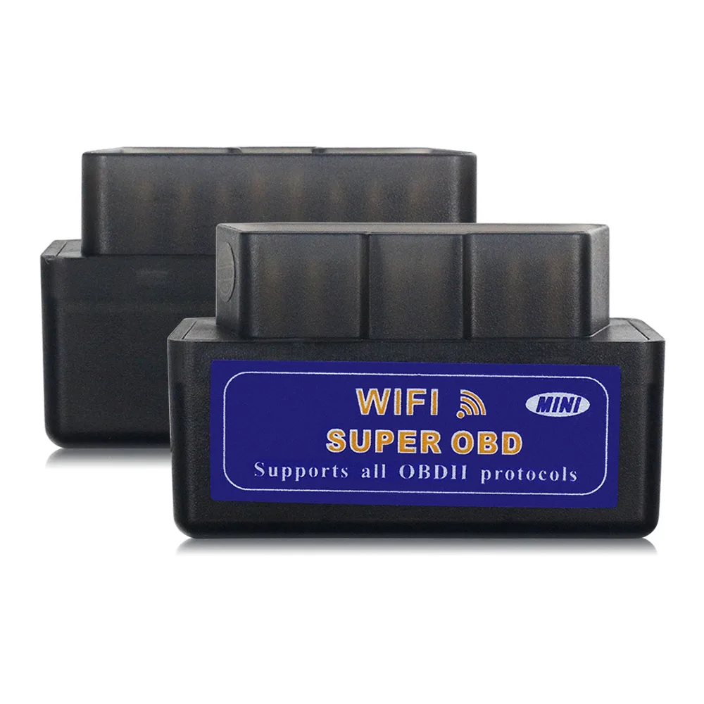 OBD2 сканер Wi-Fi ELM327 V1.5 PIC18F25K80 чип ELM 327 Wifi OBD II автоматический диагностический инструмент для Android/IOS считыватель кодов