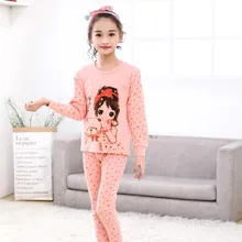 SAILEROAD/Пижама для маленьких девочек детский набор пижам Мультяшные милые очаровательные пижамы для девочек пижама для детей Детская домашняя одежда детская пижама