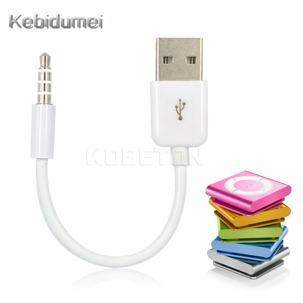 Kebidumei 2018 USB 2 0 3 5 мм зарядное устройство для передачи данных аудио кабель адаптер