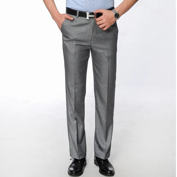 HO 2019 men's trousers for summer business straight thin model Wash and ...