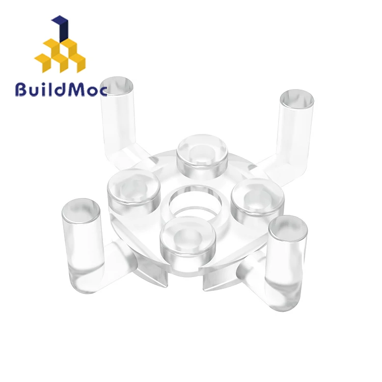 BuildMOC совместимая сборка частиц 98284 2x2 для строительных блоков части DIY логотип