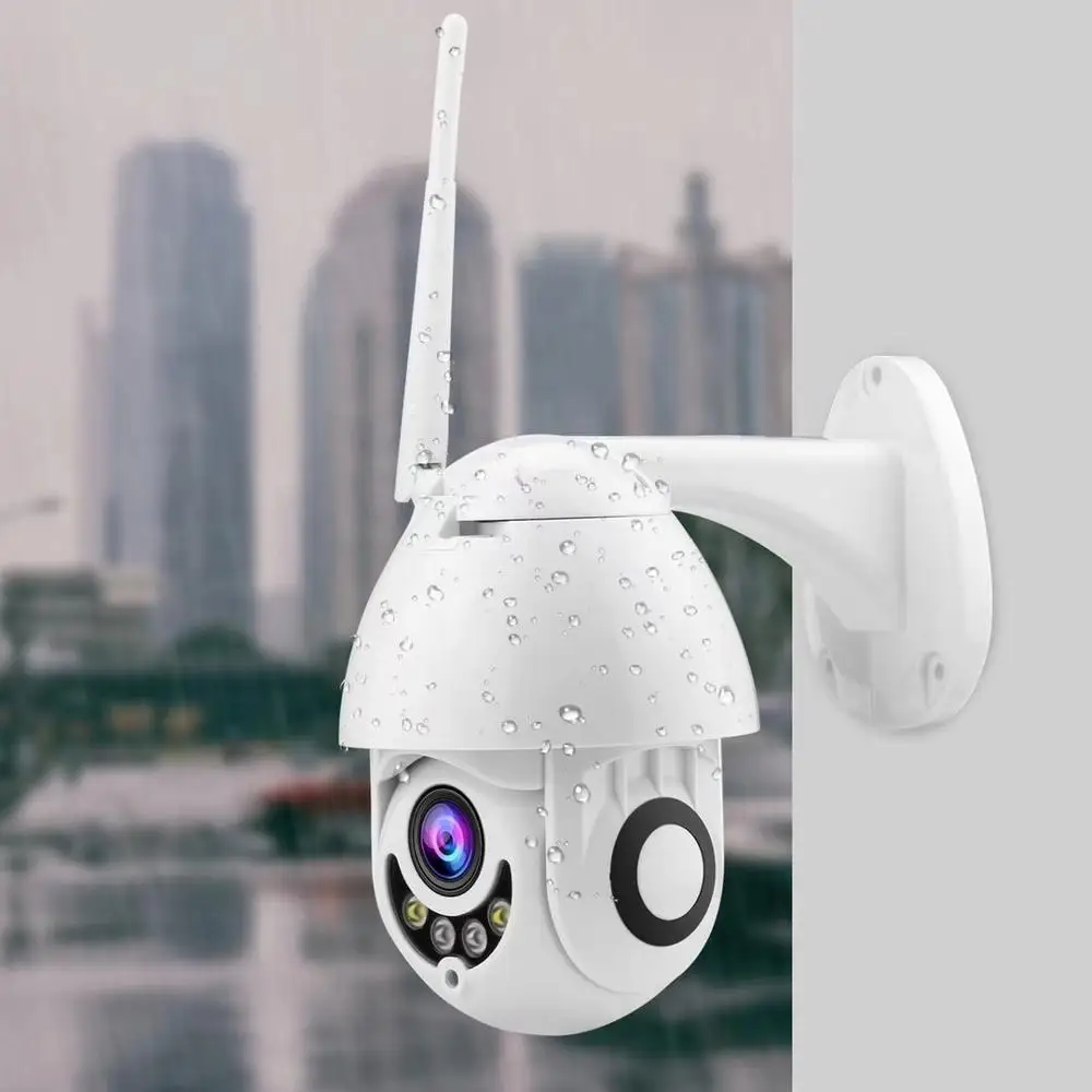  WiFi IP Telecamera di Sicurezza-1080 P Esterna Impermeabile Senza Fili PTZ Della Macchina Fotografi