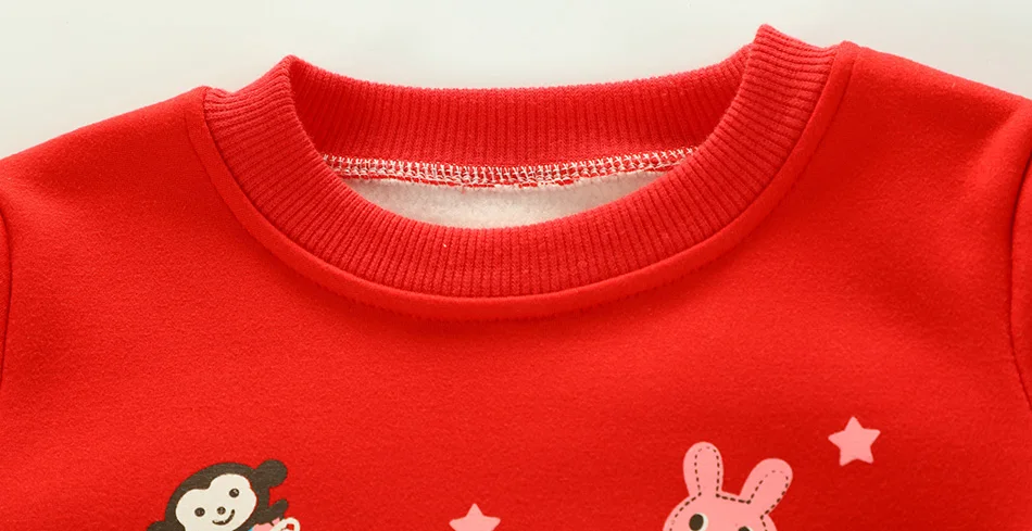 Новинка стильная толстовка с капюшоном для малышей хлопковый топ с длинными рукавами и рисунком толстовки для малышей плотная теплая одежда для новорожденных сезон осень-зима