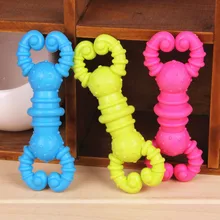1 шт. Новые экологически стойкие TPR резиновые Омары игрушки для домашних животных кошка собака игрушки-Жвачки Glister кусание зубами