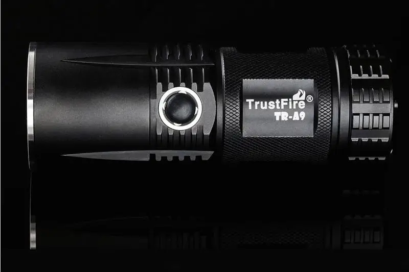 TrustFire A9 800 люмен CREE XM-L L2 светодиодный фонарь 5 Режим светодиодный водонепроницаемый фонарик