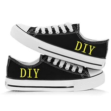 Кроссовки на заказ с логотипом «сделай сам»; парусиновая обувь для женщин и мужчин; повседневная обувь из Вулканизированной Ткани для подростков; обувь для отдыха; обувь для студентов