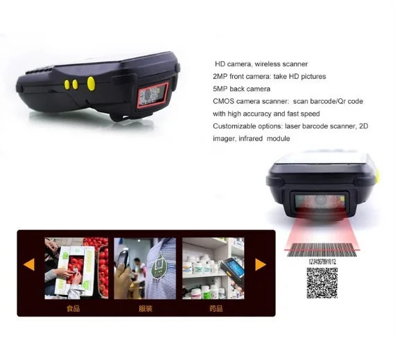 3.5 inch android PDA with NFC reader from LASAET 5