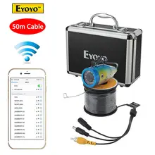 Free shipping!Eyoyo 50M Fish Finder 2.4G WIFI Wireless Waterproof Underwater Fishing Video Camera