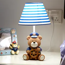Настольная декорационная лампа для ребенка, ночник для спальни, модель милых животных, украшение для детского стола