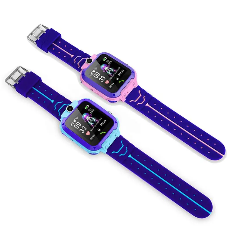 Kids Children Smart Watch IP67 Waterproof LBS Location 1.44 Inch Touch Screen Wristwatch Wearable Device Russian English