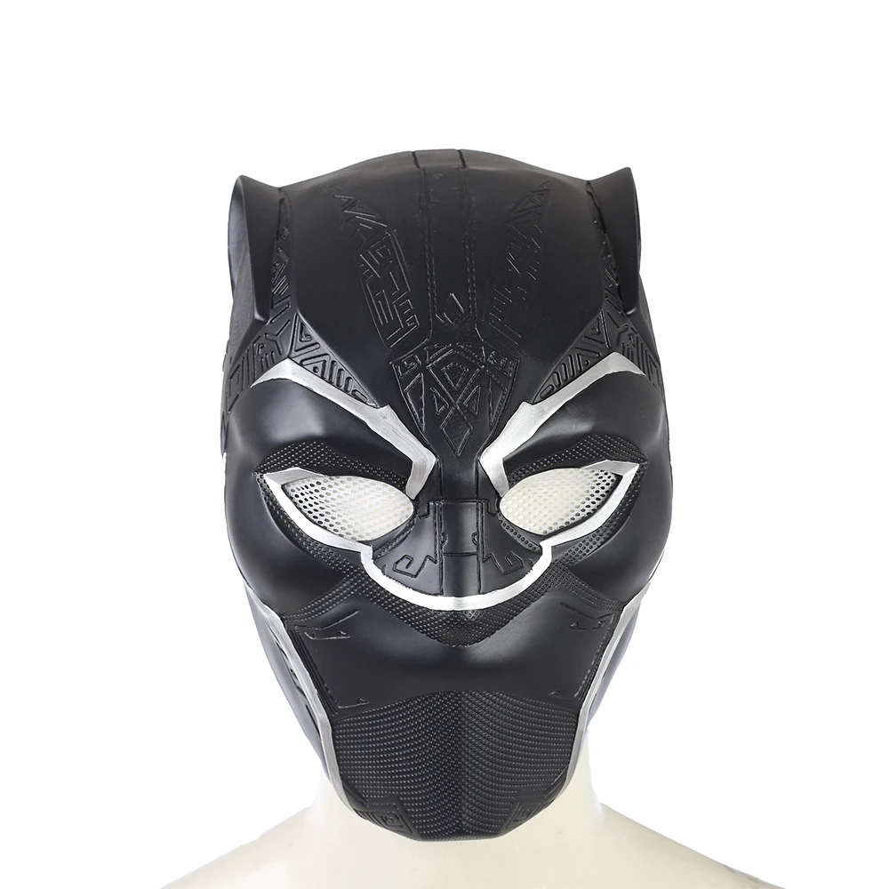 MANLUYUNXIAO для взрослых полная маска Пантеры черная маска Пантеры косплей маска Мужская Вечерние Маски для Хэллоуина