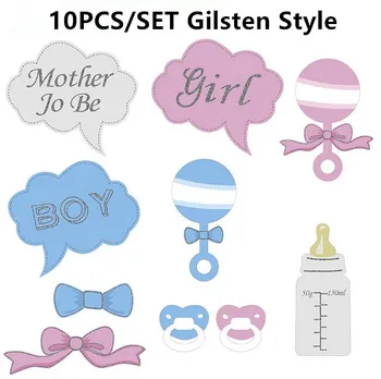

Wholesale 200set/lot 10PCS Include Gilsten Photo Props Baby Milk Bottle Series