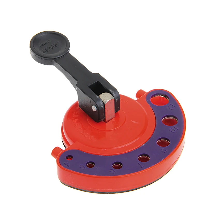

Adjustable 4-12mm Glass Tile Hole Saw Drill Guide Locator Openings Sucker Base
