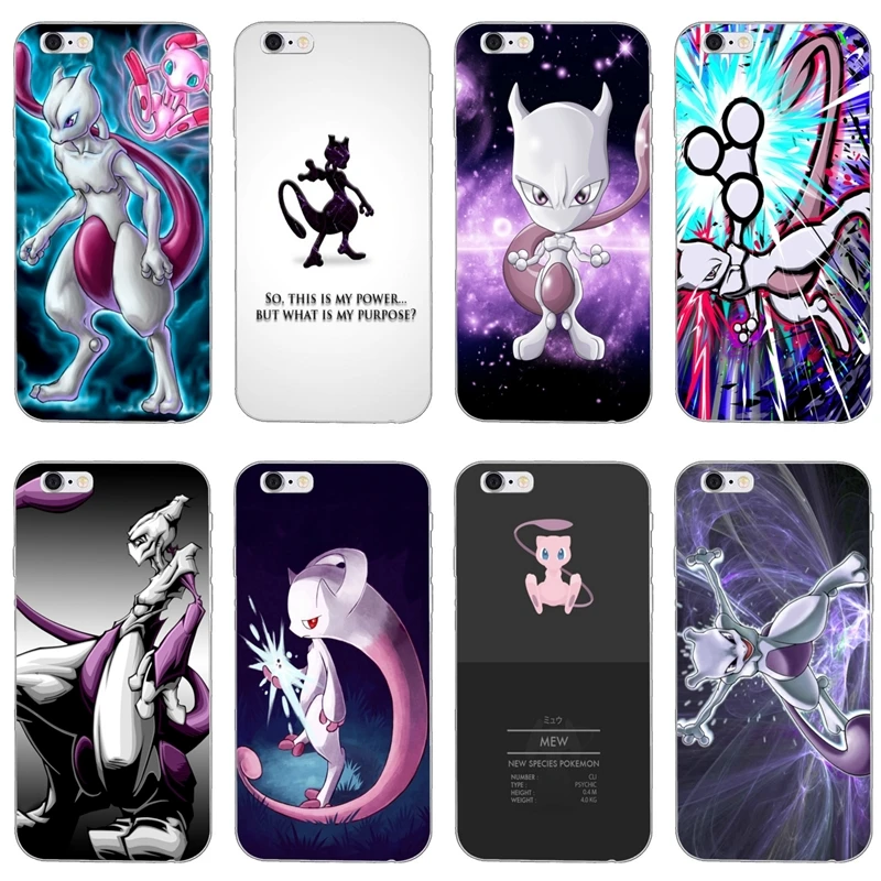

Soft Silicone Phone Case anime pokemon Mewtwo For Xiaomi Redmi Note 7 6 5 5A 4 3 pro S2 5 plus 6A 4A 4x Pocophone F1