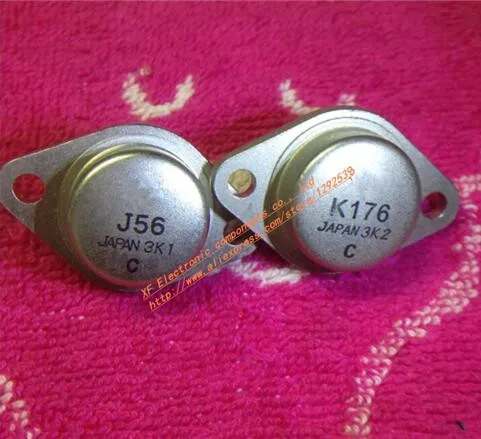 2 пары 2SK176 2SJ56 K176 J56 Низкочастотный усилитель мощности | Электронные компоненты и