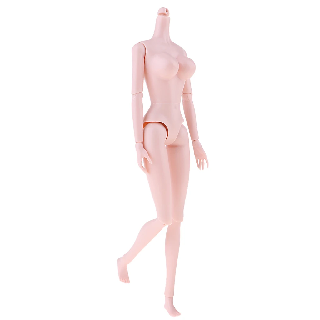 

1/6 BJD Female Doll Big Bust Body DIY Body Parts High Quality Plastic Toy Ball Jointed Dolls Body for Children