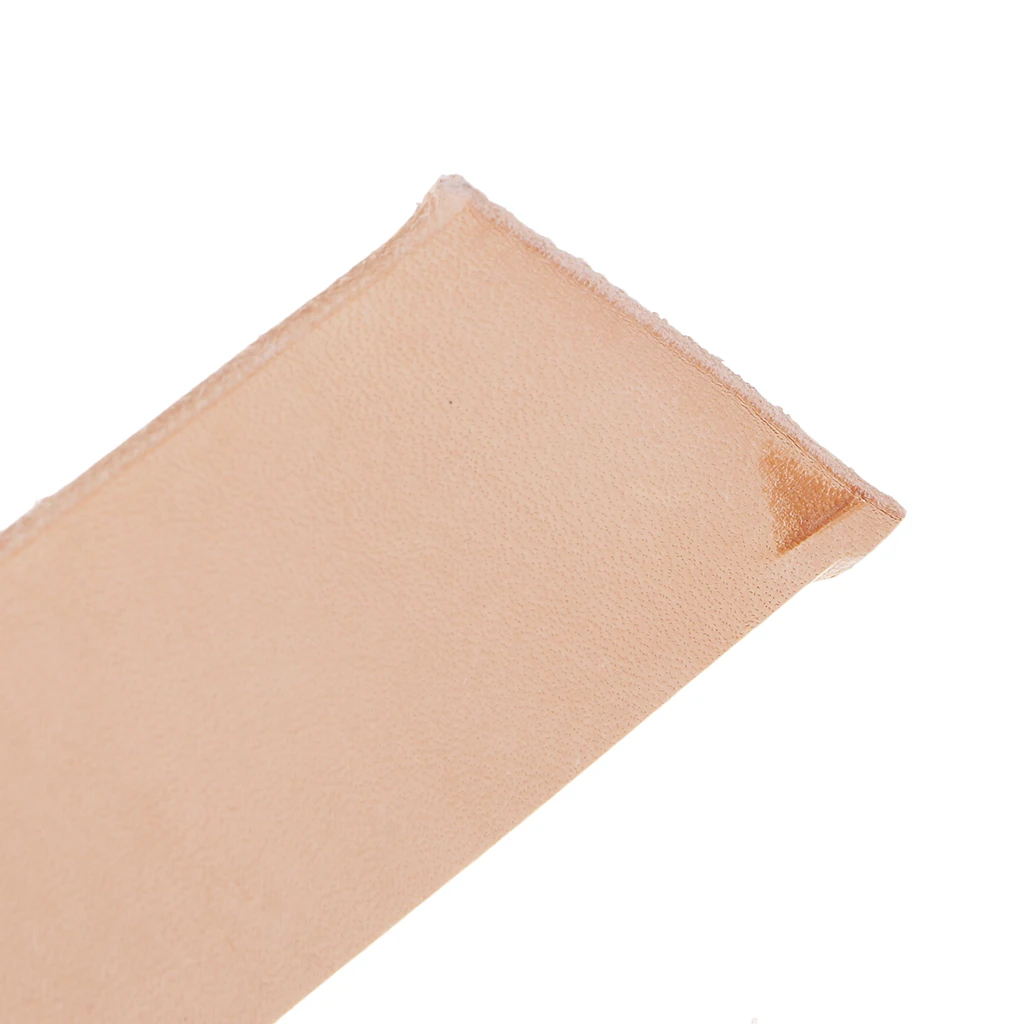 100-135cm Long Natural Genuine Leather Strap Strips for Leathercraft Accessories