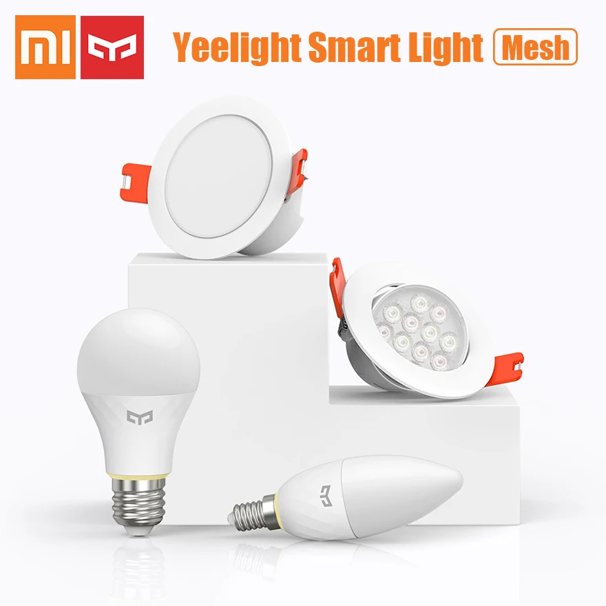 

Xiaomi Mijia Yeelight Smart Light bulb Source Set Bluetooth Mesh Edition Smart light Bulb Downlight Spotlight for Mi Home App