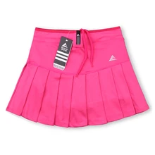 Женские юбки, быстросохнущая Спортивная юбка для бадминтона, плиссированные юбки-шорты, карманная теннисная юбка с защитными шортами