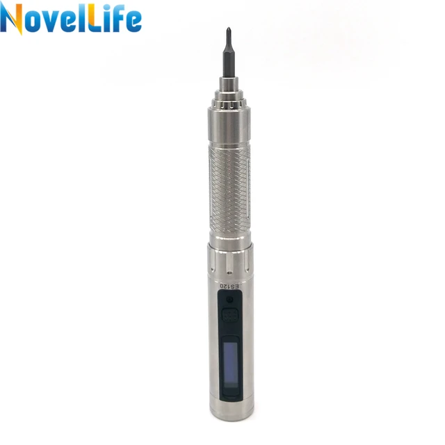 ES120 Mini Precision Cordless Electric Power Screwdriver Smart Gyro Motion Contro PH00 SL2 4mm Hex Screw Bit with Portable Pouch