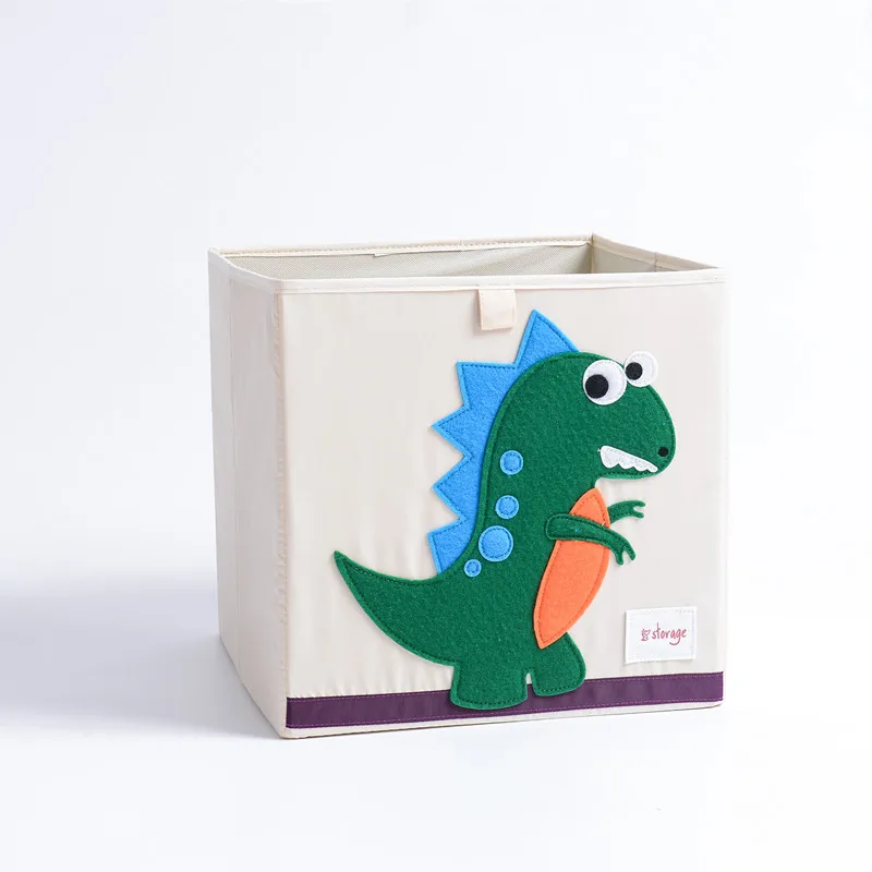3D вышивка мультфильм животное складной ящик для хранения большая корзина для хранения белья разное детская одежда игрушки Книга хранения Организации - Цвет: 16