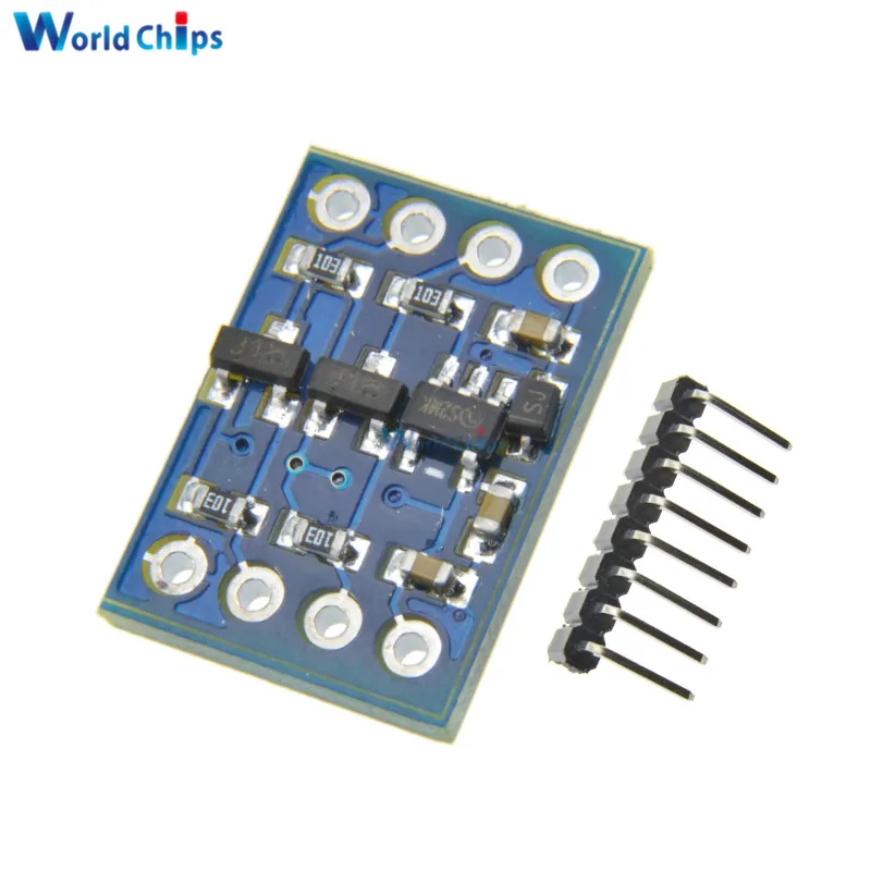 10 шт. IIC I2C преобразователь уровня модуль датчика 5 V 3 системы с контактами для