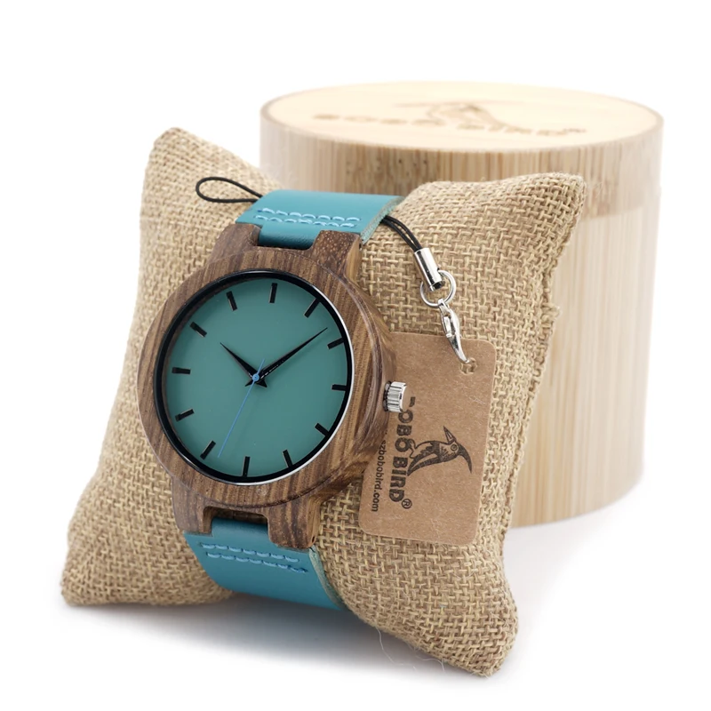 High Quality Bamboo Wood Watch For Men And Women Japanese miytor 2035 Quartz Analog Casual Watch With Gift Box