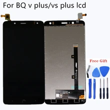 5," для BQ Aquaris V PLUS ЖК-дисплей с сенсорным экраном дигитайзер для BQ VS PLUS ЖК-Ремкомплект для экрана мобильного телефона ЖК-дисплей инструмент