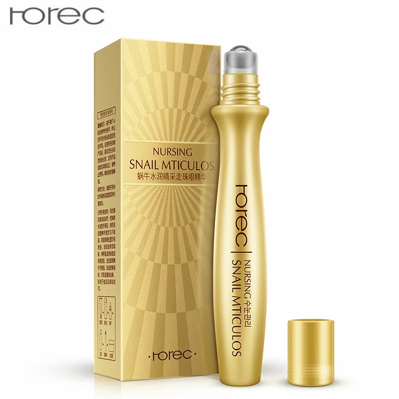 

Snail Eye Cream Anti Wrinkle Anti Age Slide Ball Essence Dark Circles Anti-Puffiness Bags Fine Lines Firming Moisturizing Cream