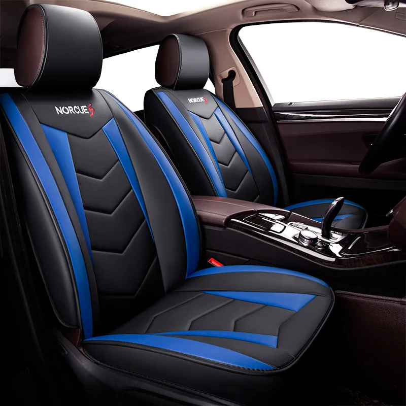 Новые универсальные чехлы для сидений автомобиля из искусственной кожи Mazda 3 6 gg gh