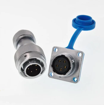 

Water Proof Aviation Plug Socket M16 Connector Straight Plug 2 3 4 5 6 7 8 9 10 11 12 Pins