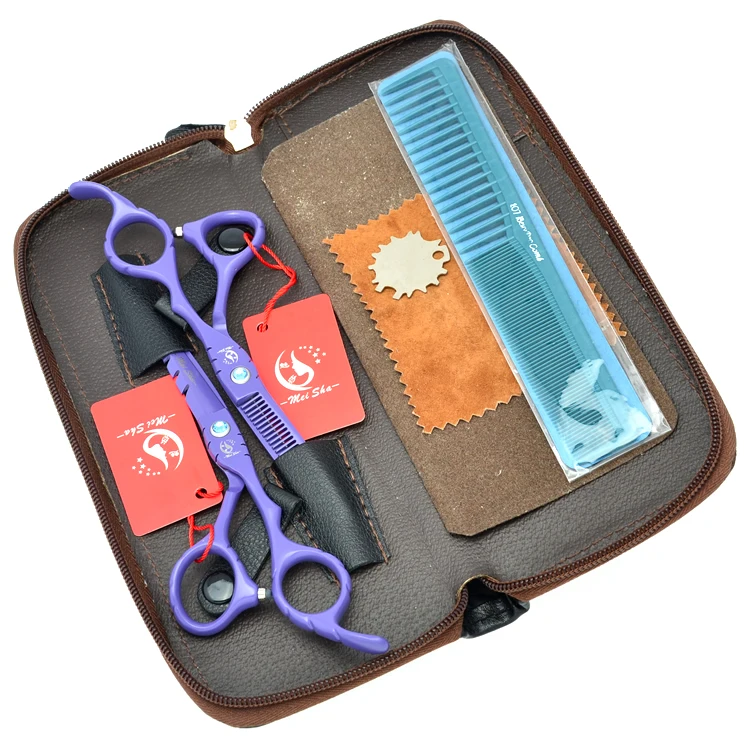 

5.5" 6.0" Meisha Hair Cutting Scissors Professional Hairdressing Scissors Kits JP440C Barber Scissors with Bag Salon Tool,HA0173
