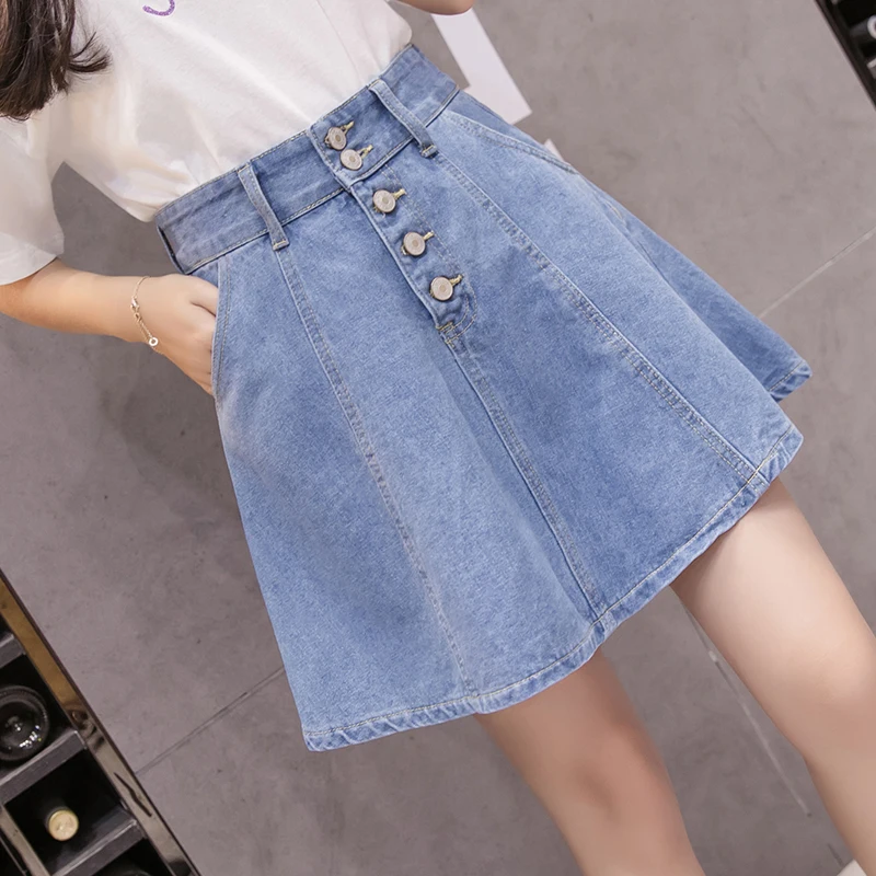 Yellow Denim Skirt 90s Hot Sale, 50 