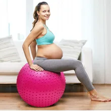 Массаж частиц, мяч для йоги, сенсорный, тренировочные мячи, колючая, для беременных женщин, мяч для фитнеса и йоги, 55 см, колючий гимнастический массажный мяч