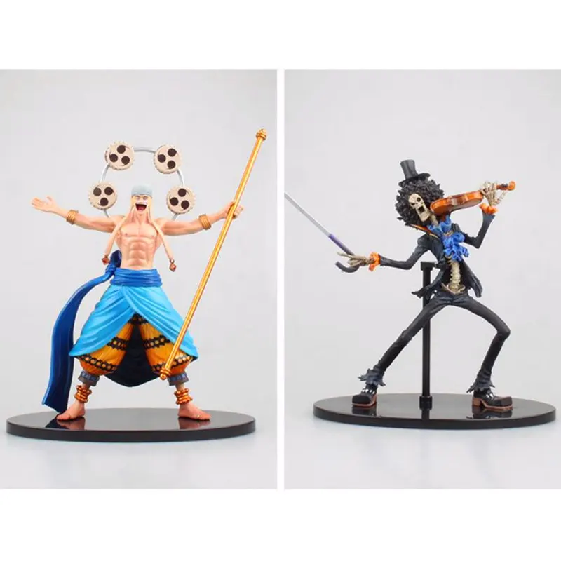 

ONE PIECE Thor Enel Nasal song Burukku PVC Action Figure Collectible Model Toy Boxed 19cm Holiday gift Christmas gift