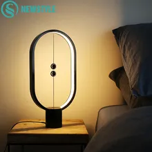 Dropship Heng Balance Night Light Smart Creative Indoor Decoration Lamp USB Powered Bedroom Home Table Light Christmas Kids Gift