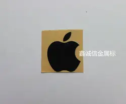Новое поступление 2017 года модные украшения DIY синий и зеленый световой логотип наклейки для Apple IPhone Логотип этикетка наклейка