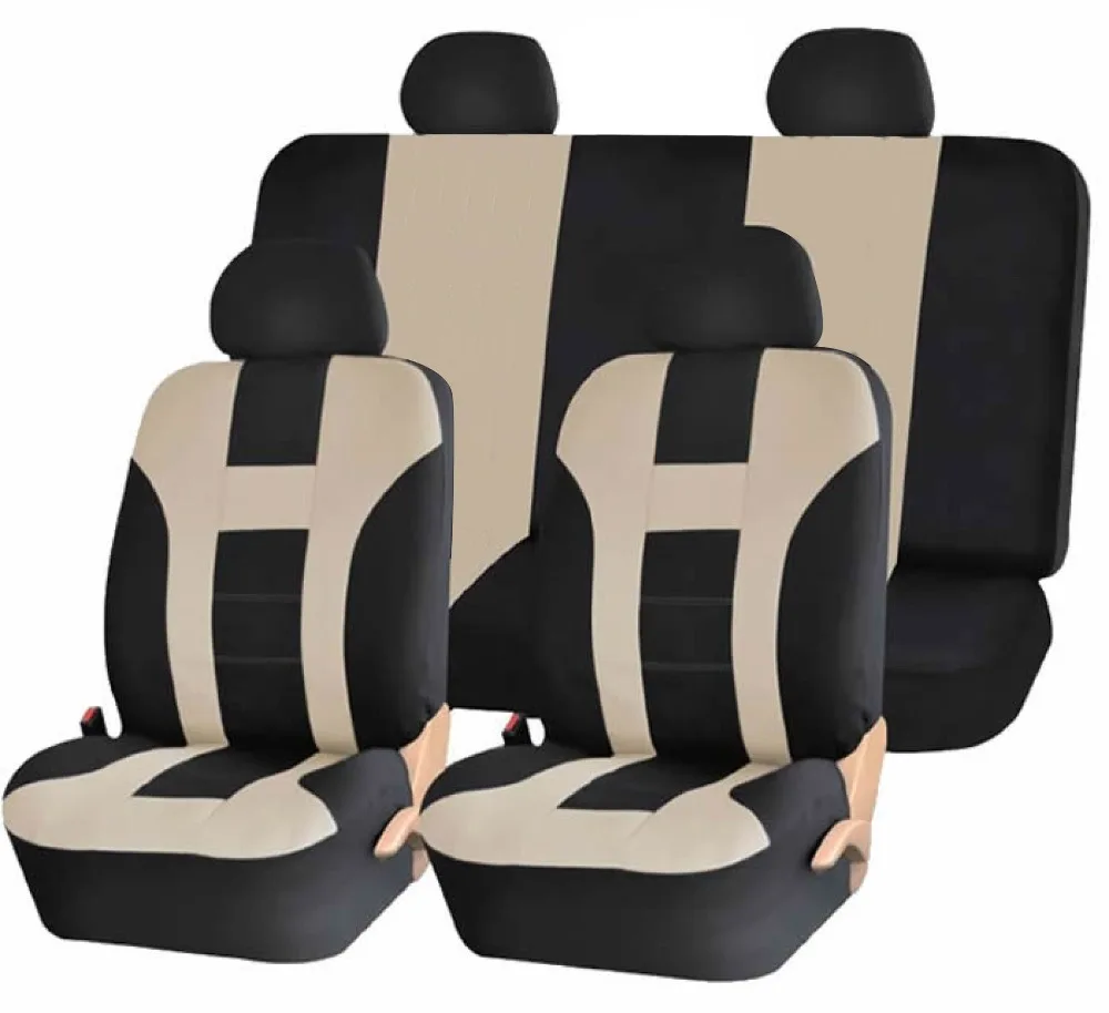 Carnong универсальный чехол для автомобильных сидений, протектор, 5 сидений, стандартный автомобильный передний полный набор чехлов, аксессуары для интерьера, чехлы для сидений автомобиля