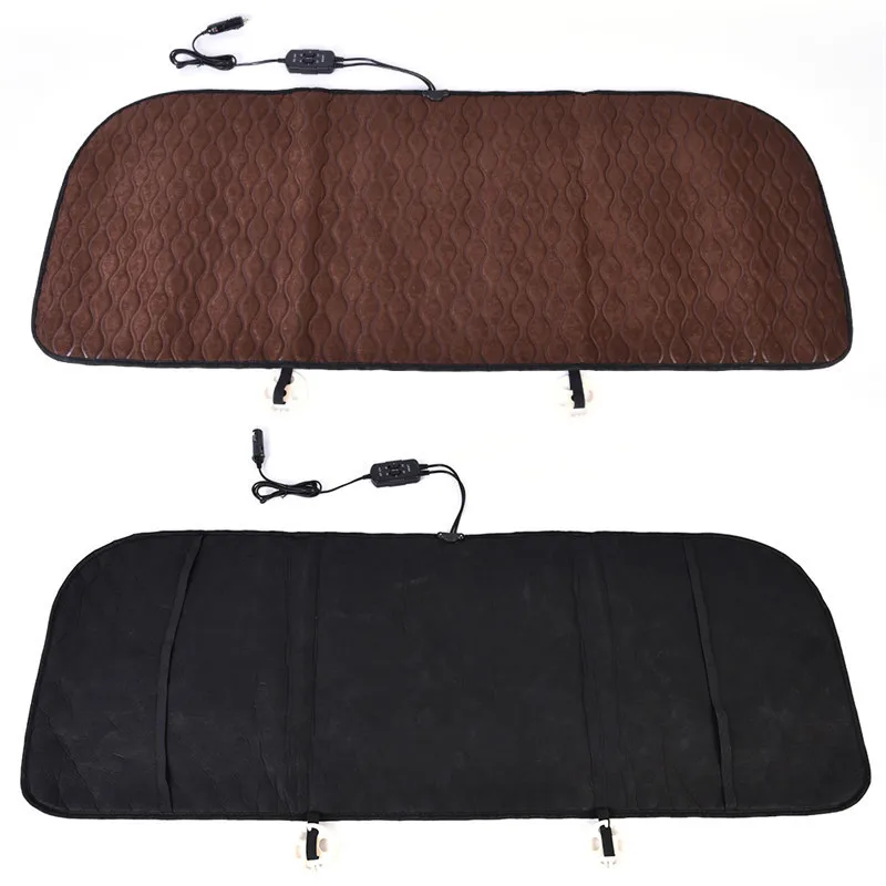 Universal DC 12V Car Heated Electric Thermostat Powered Winter Warming Rear Seat Cushion Pad Heating Cover 130*48CM | Автомобили и