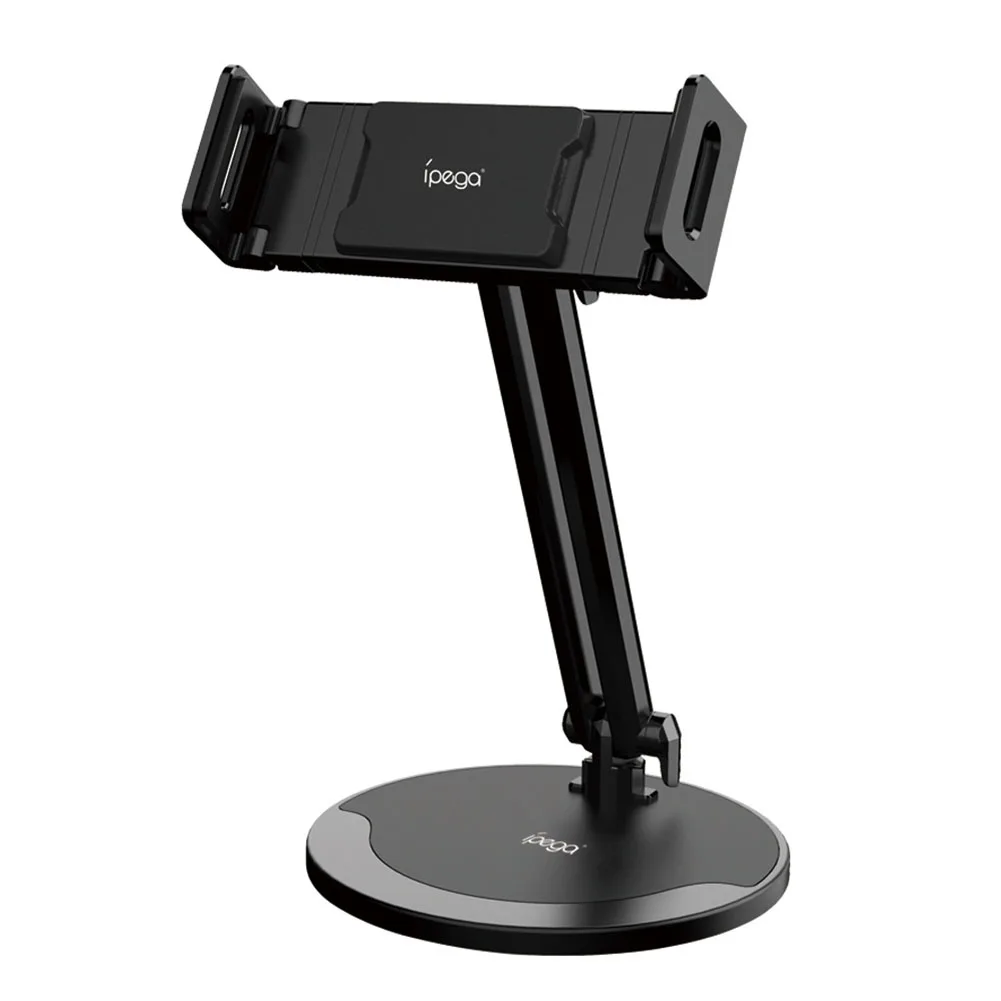 

360 Degree Rotation Tablet Home Office Protection Durable Black Adjustable Metal Phone Holder Multifunctional Stable Mount