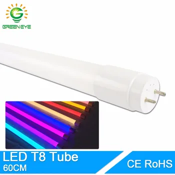 

GreenEye High Bright LED Tube T8 Integrated 10w 60cm 2Feet 220V LED Fluorescent Light Tube LED Lamp Warm Cold White Bulb neon