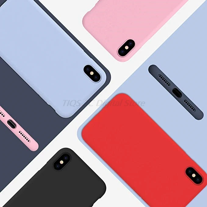 

Liquid Silicone Case Compatible for iPhone Xs Max Gel Rubber Full Body Protection Shockproof Cover Case Drop Protection Case