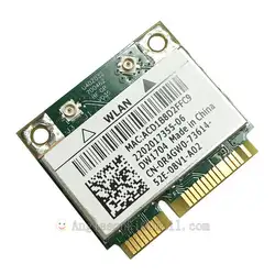 Беспроводной WI-FI bcm943142hm dw1704 + Bluetooth4.0 мини-PCI карты WLAN для Dell Inspiron 5323 7720 5720 5420 5523 Vostro 3460 3360