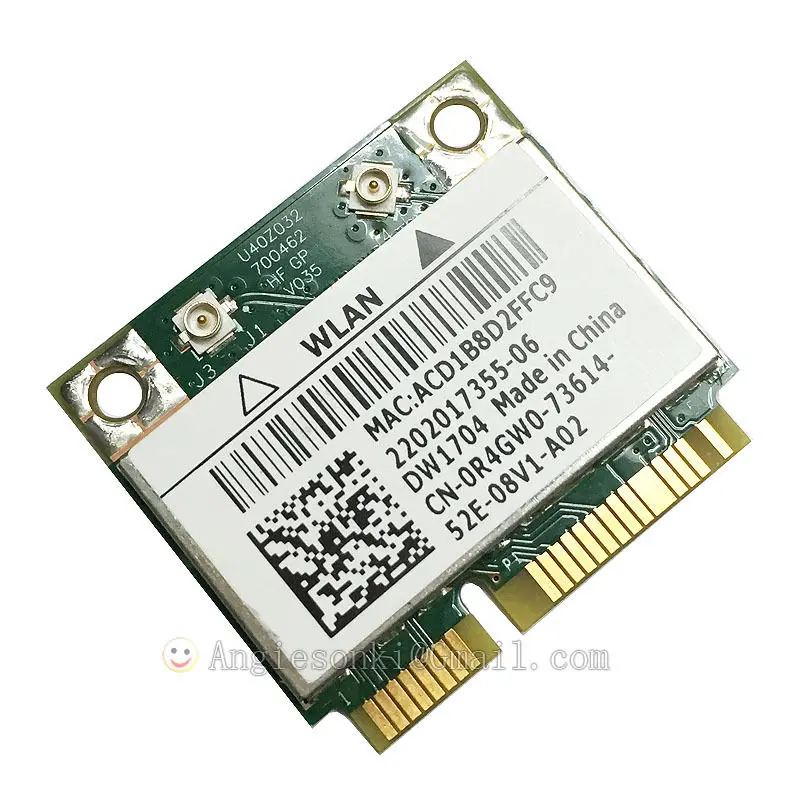 Беспроводная Wi Fi BCM943142HM DW1704 + Bluetooth 4 0 Mini PCI WLAN карта для DELL Inspiron 5323 7720 5720 5420 5523 Vostro 3460