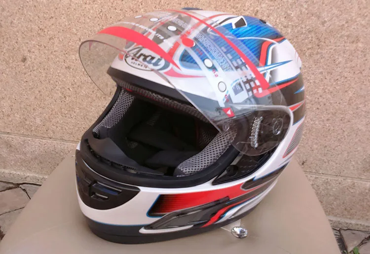 Шлем arai Rx7-японский Топ RR5 pedro мотоциклетный шлем для гонок шлем полный шлем capacete мотоцикл - Цвет: 4