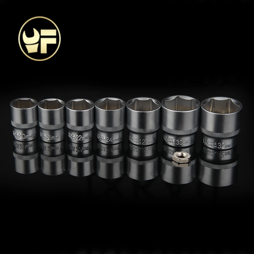 

YOFE 1/2" 20-32mm Socket Wrench head metric socket set socket wrench kit bolt hexagon allen head torque wrench sleeve head